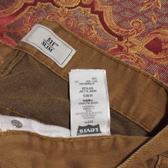 Levi’s 511 Khaki Jeans - Picture 3 of 8